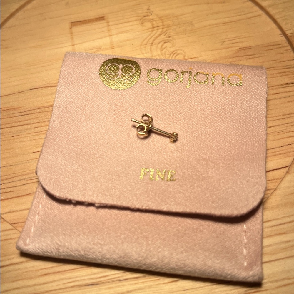 Authentic Gorjana Jolie Diamond Stud - Picture 3 of 8